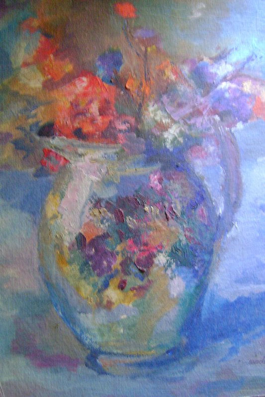 Jarrón de flores