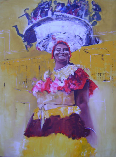 Deolinda Óleo Lienzo Figura