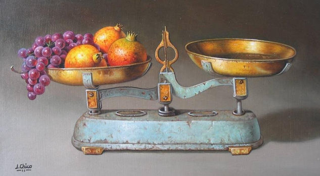 balanza Oil Canvas Still Life Paintings