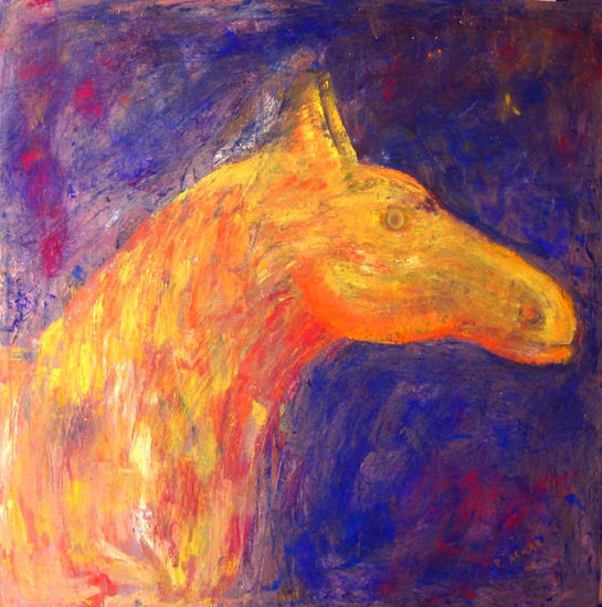 El Campeon Oil Canvas Animals