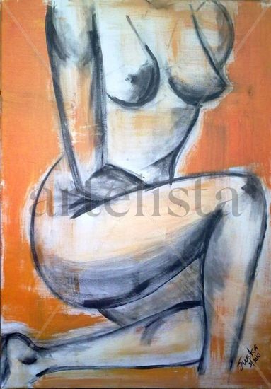 DESNUDO 2 Oil Canvas Landscaping