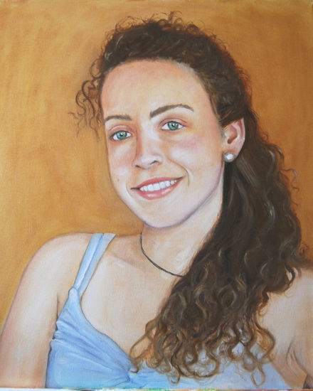 Maricarmen Oil Canvas Portrait