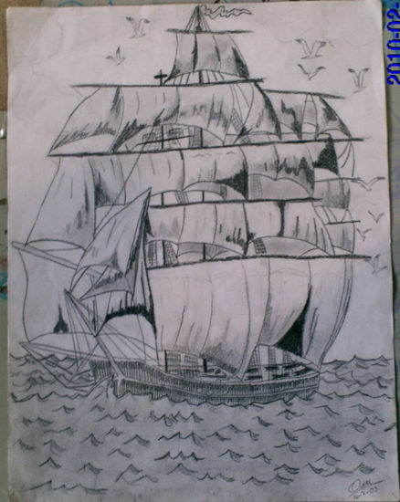 Barco Pirata Pencil