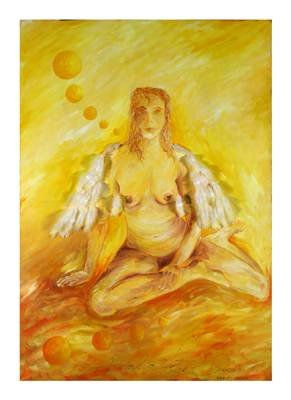 ANGEL Acrylic Canvas Nude Paintings