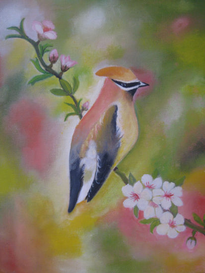 el pajarillo Oil Canvas Landscaping