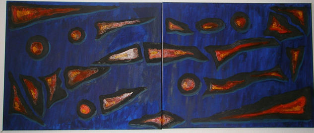 METEORITOS Oil Canvas Others