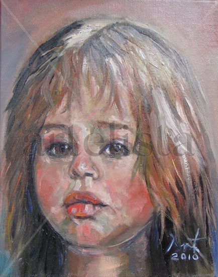 BEAUTY Oil Canvas Portrait