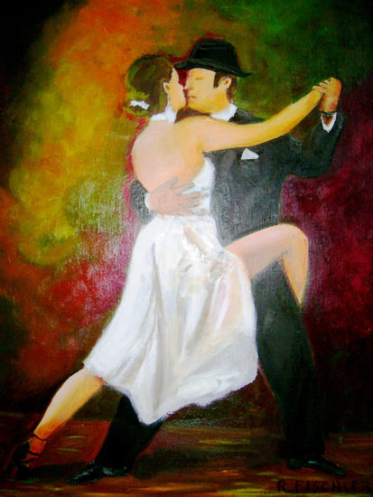 PASION Y TANGO Oil Canvas Landscaping