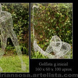 esculturas en alambre thumbnail 2