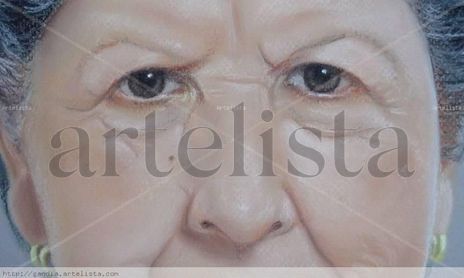 Retratos a pastel
