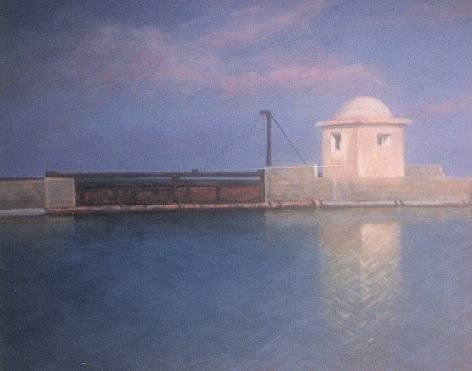 EL ESTACIO-LAMANGA DEL MAR MENOR-MURCIA Oil Canvas Landscaping