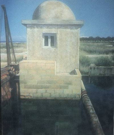 EL ESTACIO-LAMANGA DEL MAR MENOR-MURCIA Oil Canvas Landscaping