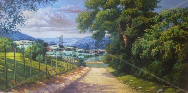 profundo Oil Canvas Landscaping