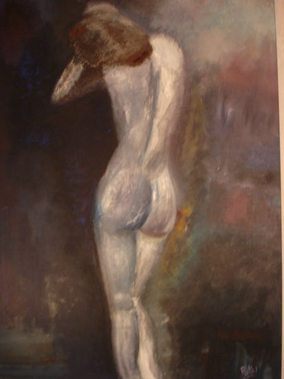 de espaldas II Oil Canvas Nude Paintings