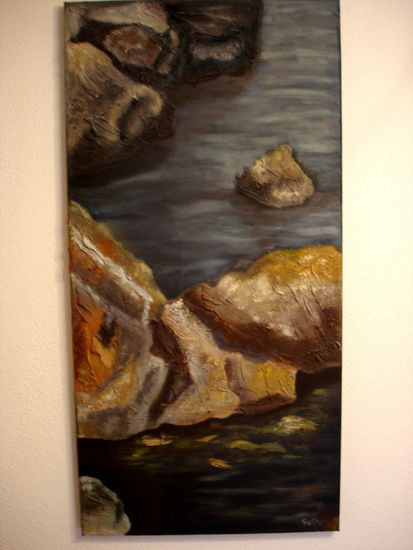 piedras Oil Canvas Landscaping