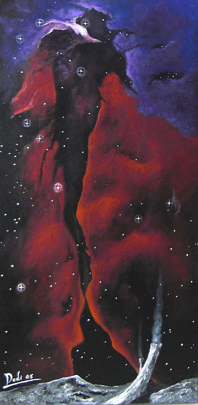 Nebulosa del Águlia vista desde un planeta imaginario