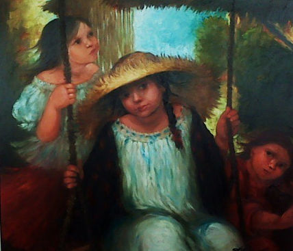 La niña del trapecio.