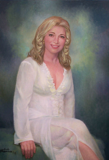 SERIE RETRATOS Oil Canvas Portrait