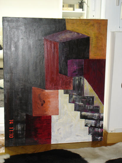 escaleras Oil Canvas Others