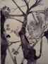 arbol tintada