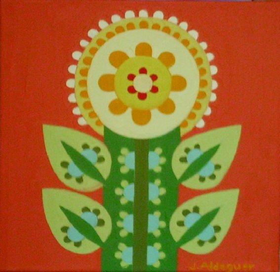 FLOR 32 Oil Canvas Landscaping