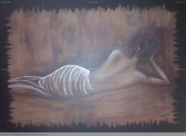 DESCANSO Acrylic Panel Figure Painting