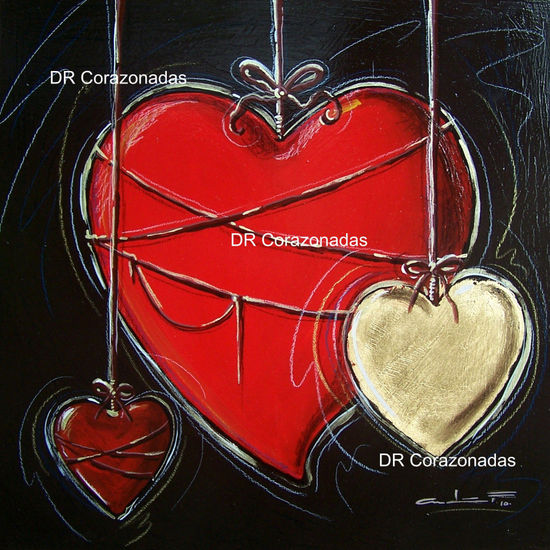 Te repito que te amo ( decoración ) Acrylic Canvas Others