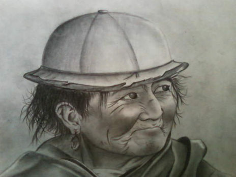 La anciana