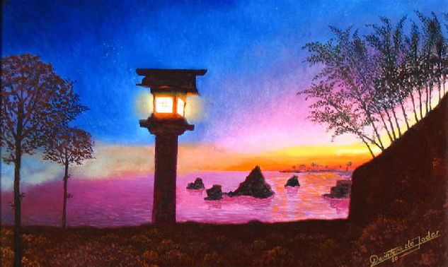 La luz del mar Oil Canvas Landscaping