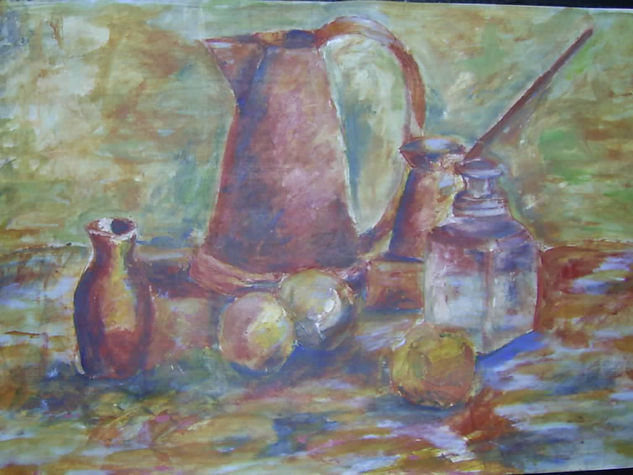 bodegon Acrylic Paper Still Life Paintings