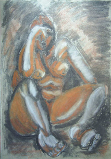 Marisol Pastel Papel Desnudos