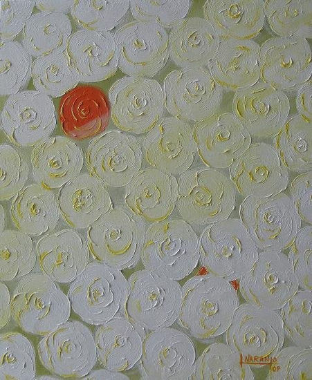 Flores Oil Canvas Floral Painting