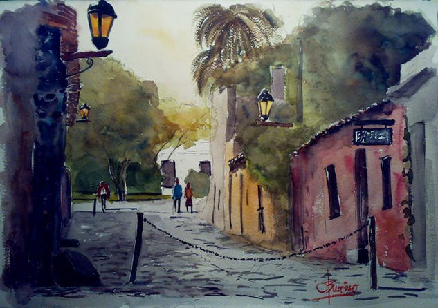 Colonia - homenaje Watercolour Paper Landscaping