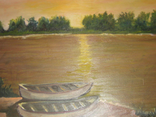 atardecer Oil Canvas