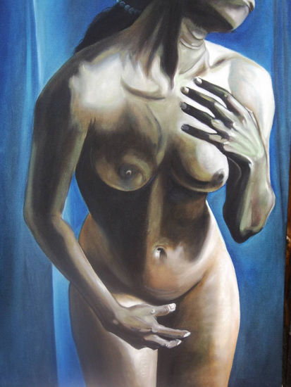 piel canela Oil Canvas Nude Paintings