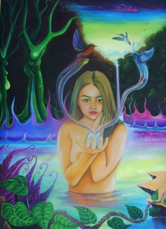 surrealismo bosque magico