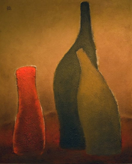 Cántaros Acrylic Canvas Still Life Paintings