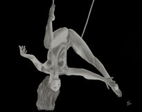 Trapesista desnuda