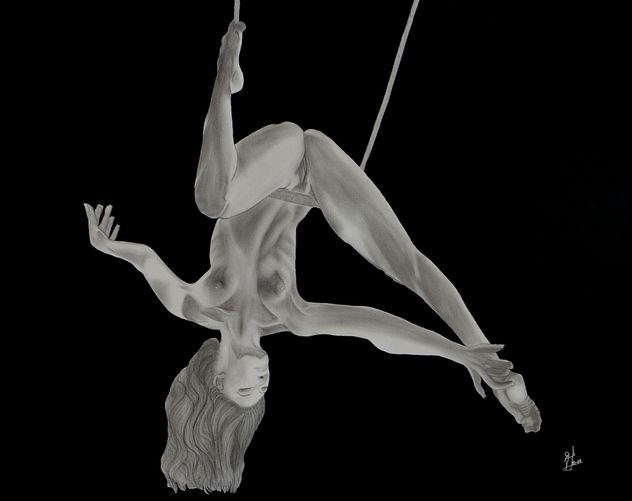 trapesista desnuda