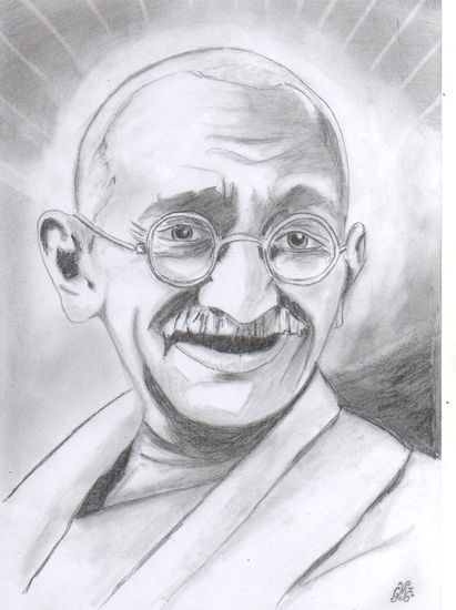 Gandhi Charcoal