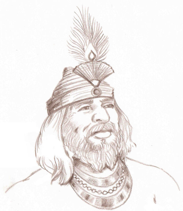 Padre Indú de 3 príncipes