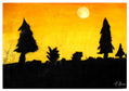 Atardecer en el rancho