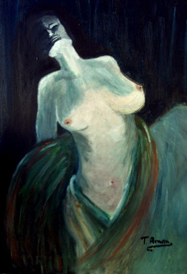 La noche Oil Canvas Nude Paintings