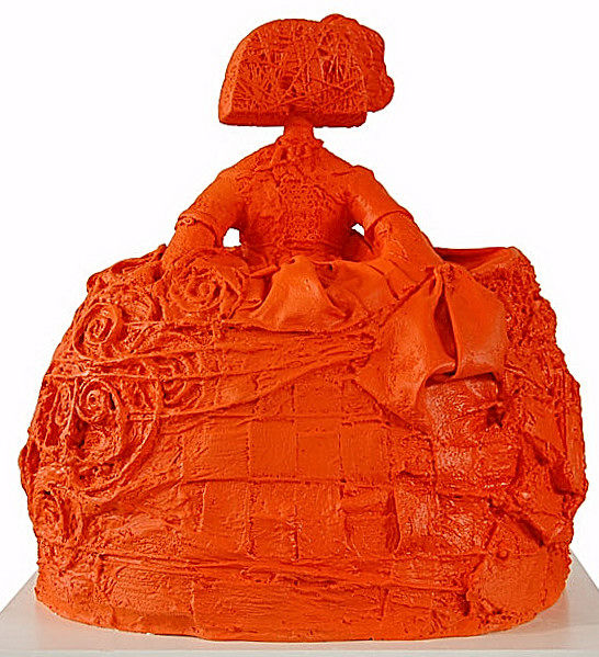 menina naranja