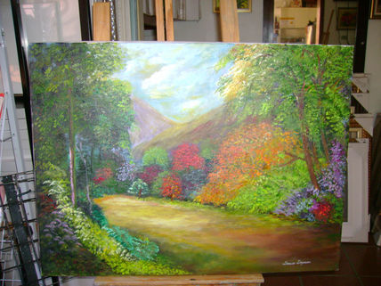 Caminho florido
