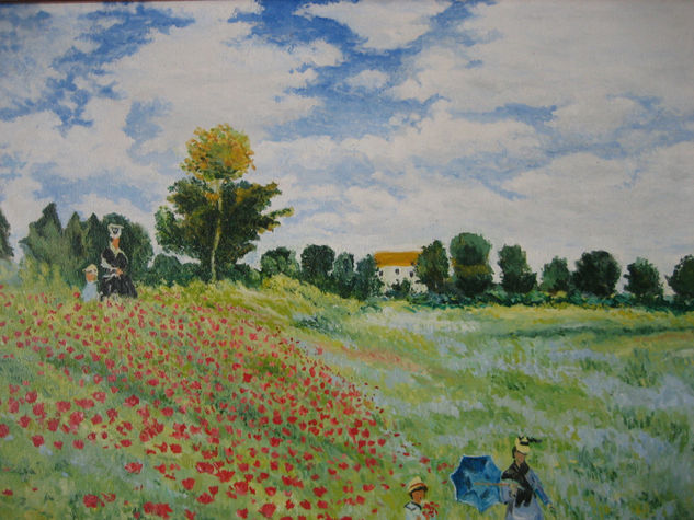 Homenaje a Monet Oil Canvas Landscaping