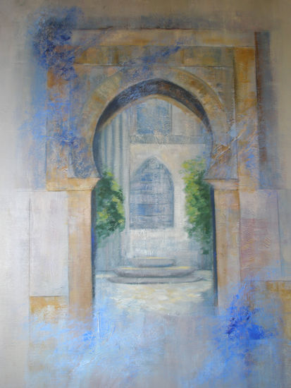 Puerta del Perdón. Oil Canvas Landscaping