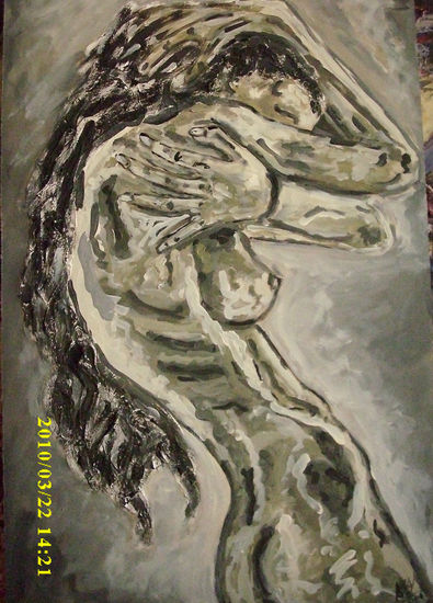 angustia Oil Canvas Nude Paintings