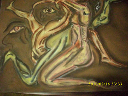 Cuerpos entrelazados
