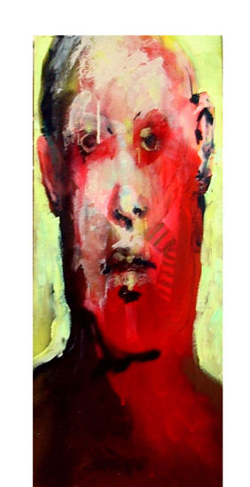 Silencio rojo2 Oil Canvas Figure Painting